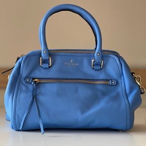 Kate Spade Maris Cobble Hill satchel in Alice Blue